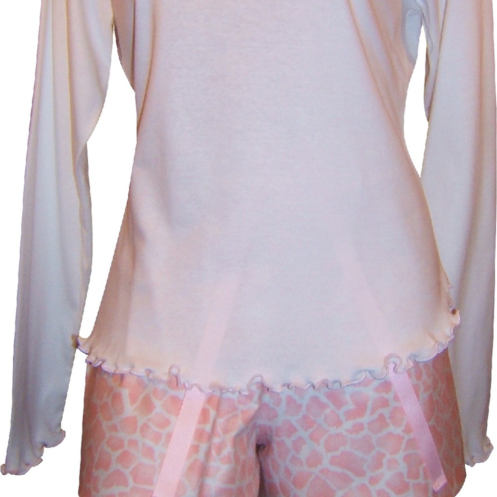 Colorful Giraffe Boxer Pajama